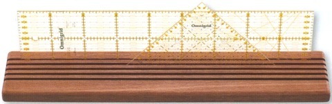 Organizador para reglas de madera. 50cm x10 cm x 2 cm. aprox.