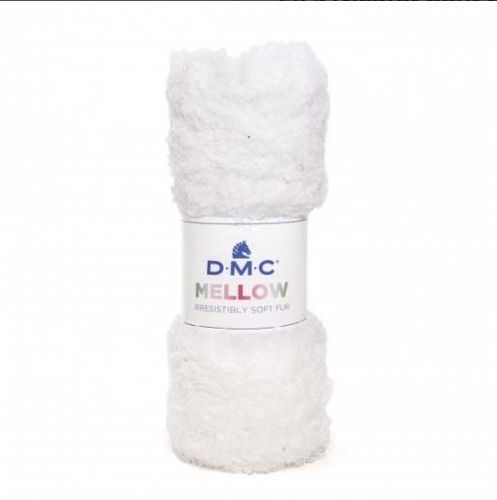 MELLOW: DMC. Ovillo 100 gr. Color Blanco.