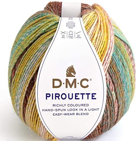 PIROUETTE-707 DMC. Yarn 200grs. 100% acrylic.