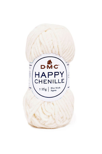 HAPPY CHENILLE 21-DMC. Velvet yarn perfect to amigurumi. Balls 15gr.