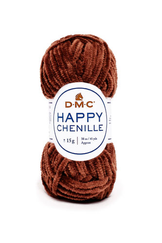 HAPPY CHENILLE 28-DMC. Velvet yarn perfect to amigurumi. Balls 15gr.