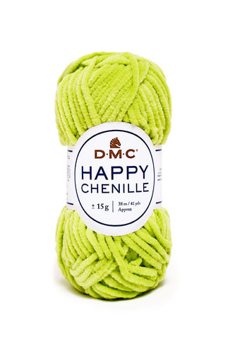 HAPPY CHENILLE 29-DMC. Velvet yarn perfect to amigurumi. Balls 15gr.