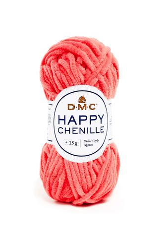HAPPY CHENILLE 32-DMC. Velvet yarn perfect to amigurumi. Balls 15gr.