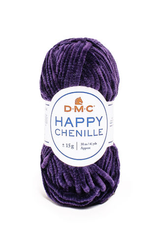 HAPPY CHENILLE 33-DMC. Velvet yarn perfect to amigurumi. Balls 15gr.