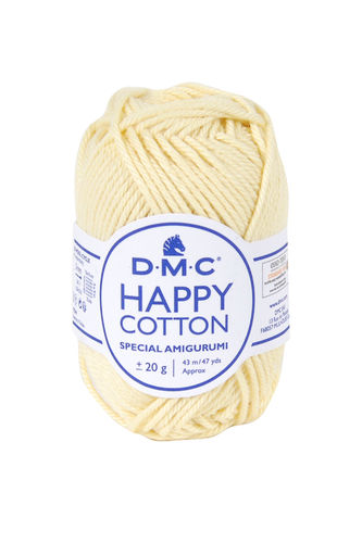 HAPPY COTTON 770-DMC. Perfect yarn for amigurumi. 20 gr 100% cotton.