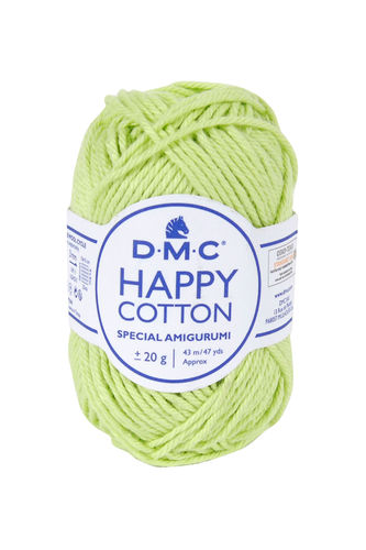 HAPPY COTTON 779-DMC. Perfect yarn for amigurumi. 20 gr 100% cotton.