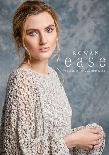 ROWAN EASE. Editione in inglese e tedesco. 15 modelli.