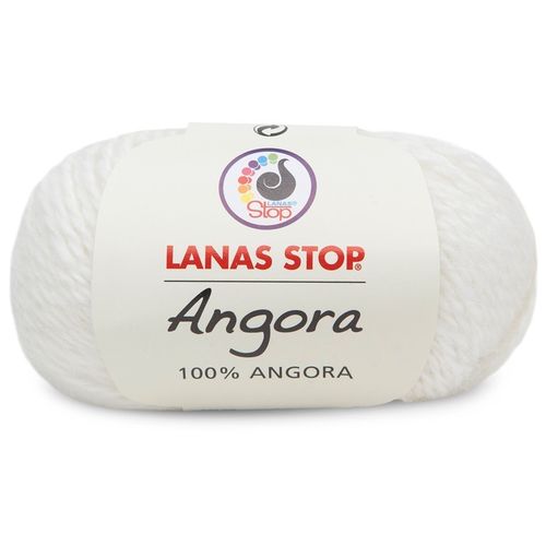 ANGORA 10GR BALL. STOP WHITE 001