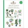 15820/22. Mini Libro DMC Especial plantas. Punto de Cruz.