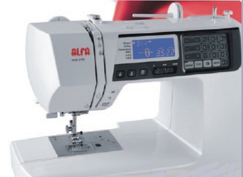 Maquina de coser ALFA: 2190. Maquina coser. Nivel Medio.