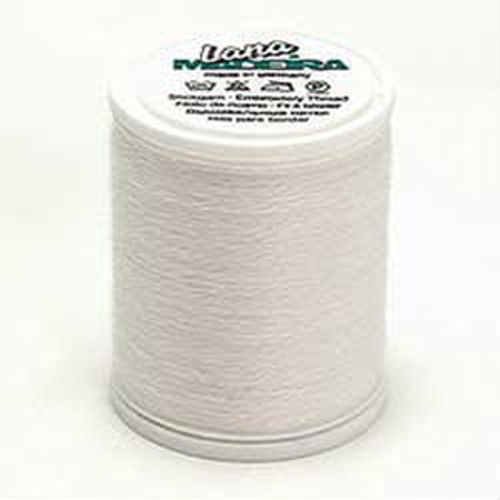 Madeira wool. nº12. 200mts. White. For decorative sewing.