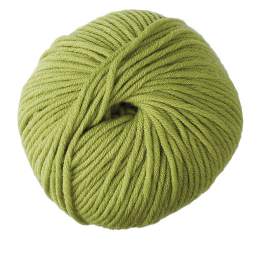 Ovillo Woolly 5 DMC. 100% Lana merino. Color: Verde claro 89.