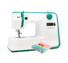 Maquina de coser ALFA: PRACTIK7 + CANILLAS. Luz led+ Ojal 1 tiempo+ Enhebrador