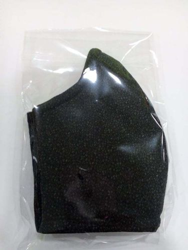 Textile MASK: ONYX. SIZE L adaptable to your face and reusable.