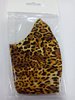 TEEN-ADULT Textile MASK: CHEETAH2. SIZE M adaptable to your face and reusable.
