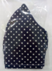 TEEN-ADULT Textile MASK: NAVY. SIZE M adaptable to your face and reusable.