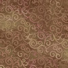 OMBRE SCROLL A SABLE.  Marbled in brown.