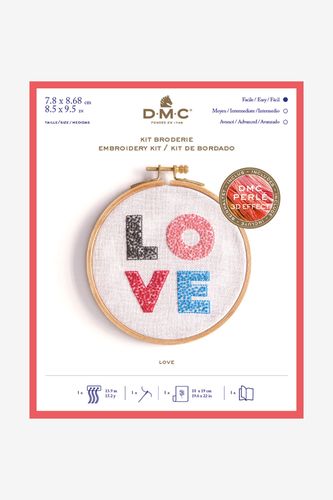 TB146 KIT DMC Embroidery. All materials included. LOVE