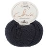 Woolly CHIC-123 DMC palla. 96% lana merino. Con filo metallico.