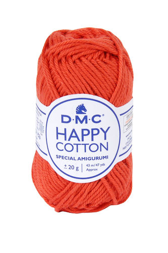 HAPPY COTTON 790-DMC. Perfect yarn for amigurumi. 20 gr 100% cotton.