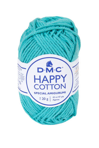 HAPPY COTTON 784-DMC. Perfect yarn for amigurumi. 20 gr 100% cotton.