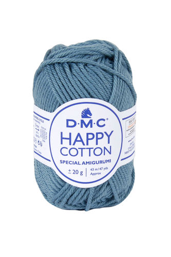 HAPPY COTTON 750-DMC. Perfect yarn for amigurumi. 20 gr 100% cotton.