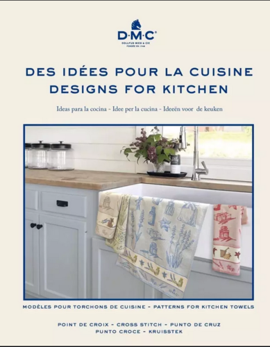 15739/22. Book DMC Embroidery ideas for kitchen. Cross Stich.