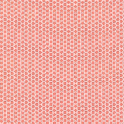 BEE KNEES: Mini esagoni in rosa. ROBERT KAFUMAN.