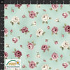 STOFF FABRIC: KELLY-ROSES-499. Flowers in lilac.