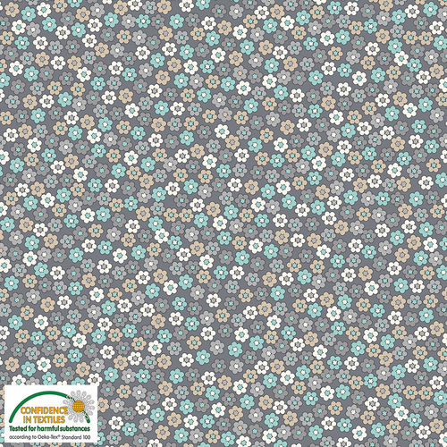 STOFF FABRIC: QUILTERS COMBINATION 061 HEXIES