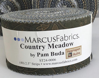 MARCUS. Jelly Roll MEADOW Colection. 40 units of 2,5" each.