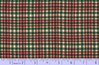 CLASSIC PLAIDS: RED&GREEN. Small Squares in  green MARCUS.
