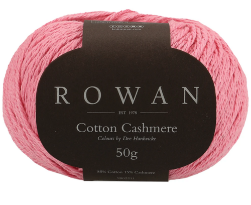 ROWAN COTTON CASHMERE 238. 85% algodón, 15% cashmere..
