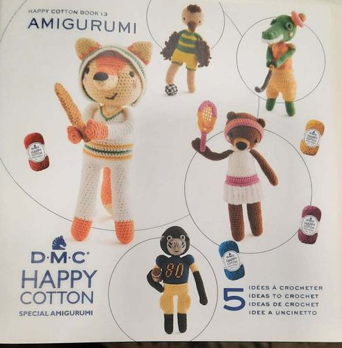 Happy Cotton Book 13. 5 ideas to crochet. DMC