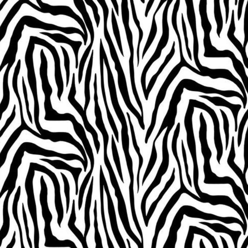 DEEP SKIN. Animal Print zebra.