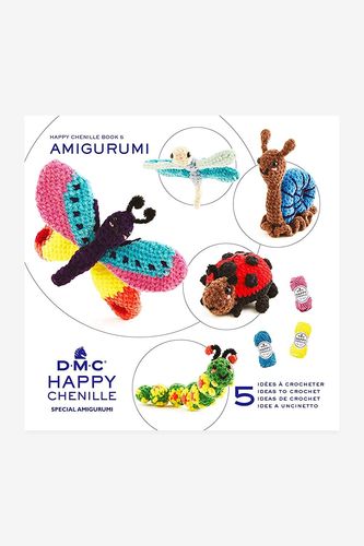 Happy Chenille Book 5. 5 nuevos proyectos para tejer a ganchillo amigurumis DMC.