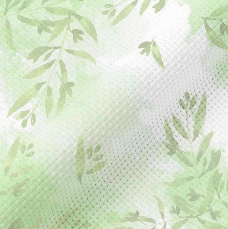 Precortados DMC. Aida Imprimee: Verde Floral. 14ct 38,1x45,7cm.