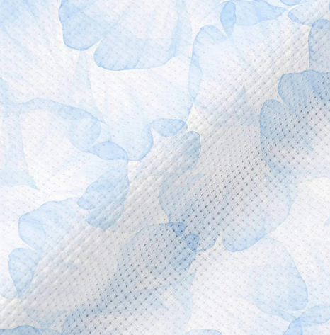 Precut DMC. Aida Imprimee: Blue Petals. 14ct. 38,1x45,7cm.