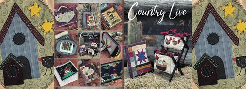 Patchwork Secrets COUNTRY LIVE. 9 projects. Lara Valcárcel y Sonia Alonso.