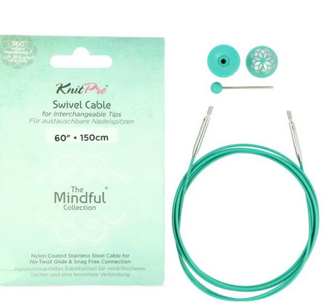 Swivel Cable for interchangeable Tips. 80cm 32". 360º
